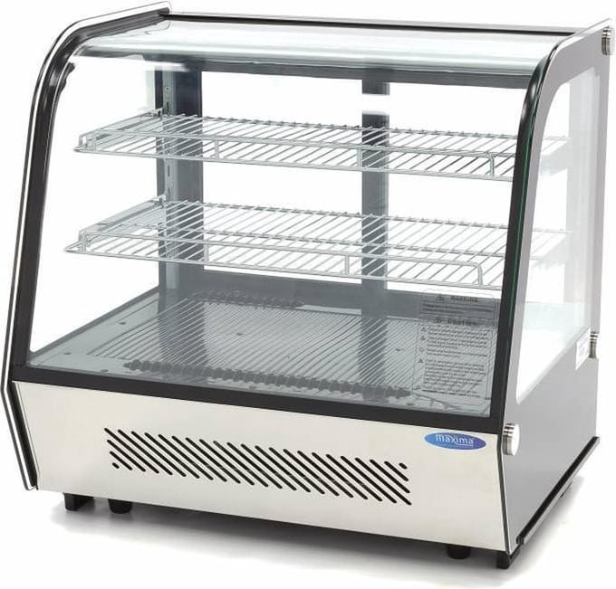 Gebaksvitrine - 120 L - 70 cm - Schuifdeuren Achter