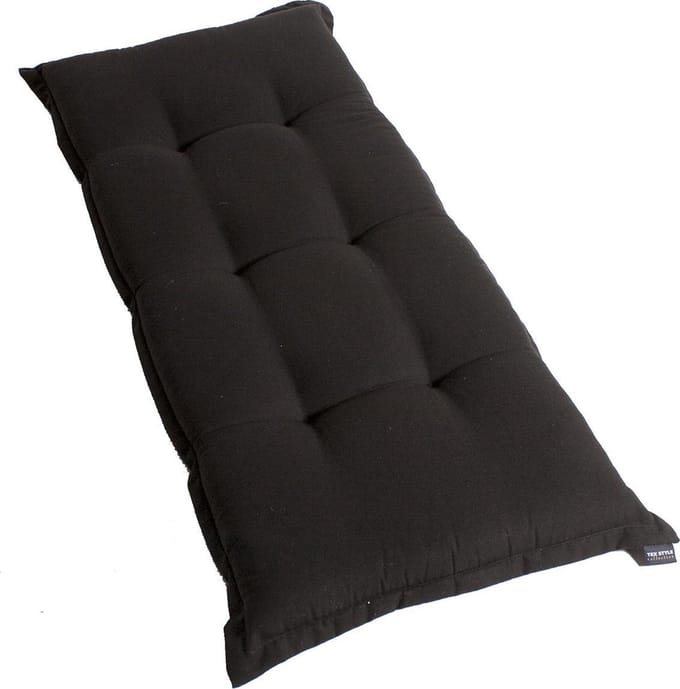 Bankkussen dralon Zwart 120 cm