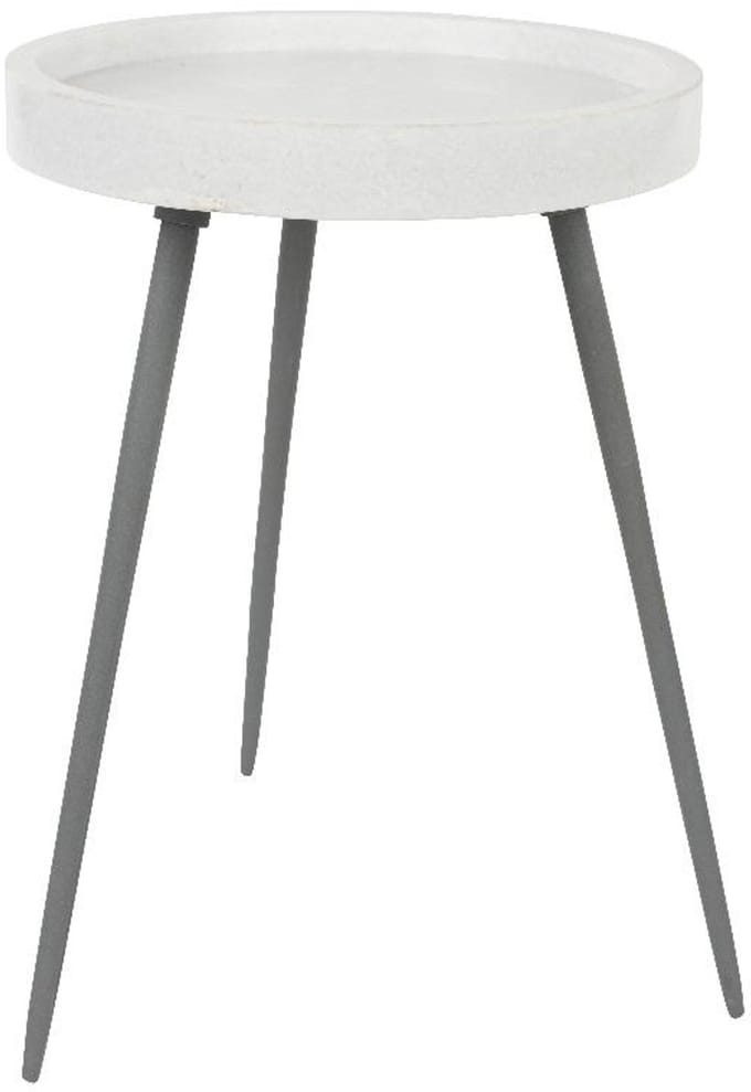 Puur - Lyman bijzettafel ø33 cm - wit