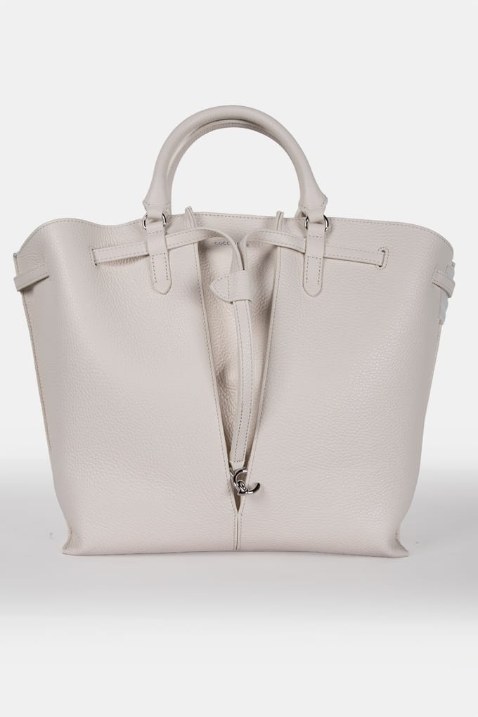 Coccinelle Medium Leather Tote Bag In White Größe: OS | Handtaschen Outlet | Damen | Weiß