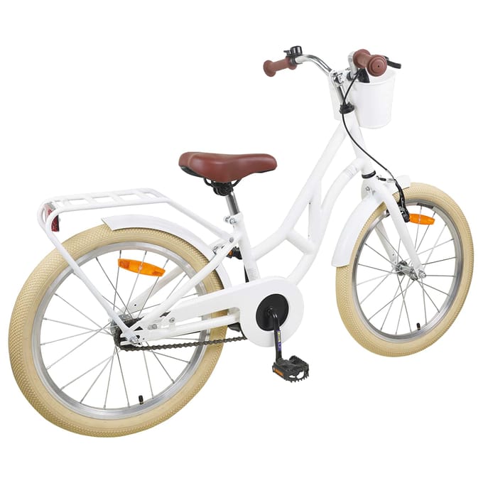vidaXL - Kinderfiets - 20 - Inch - voor - 6-11 - jaar - oud - Wit