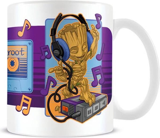 Pyramid International Marvel Mok / Beker Guardians of the Galaxy Groot Cassette Cups & Mok / Bekers