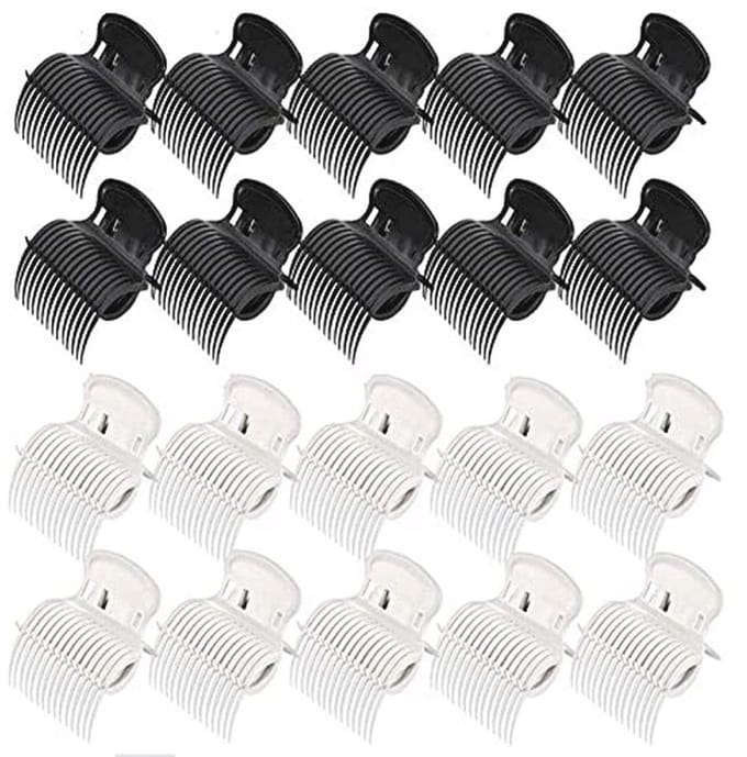 Hot Roller Clips - 24 Stuks Haarkrultang Klauwclips voor Professionele Styling