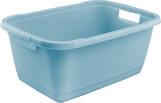 Wasmand 'aenna', breedte: 650 mm, noorderblauw