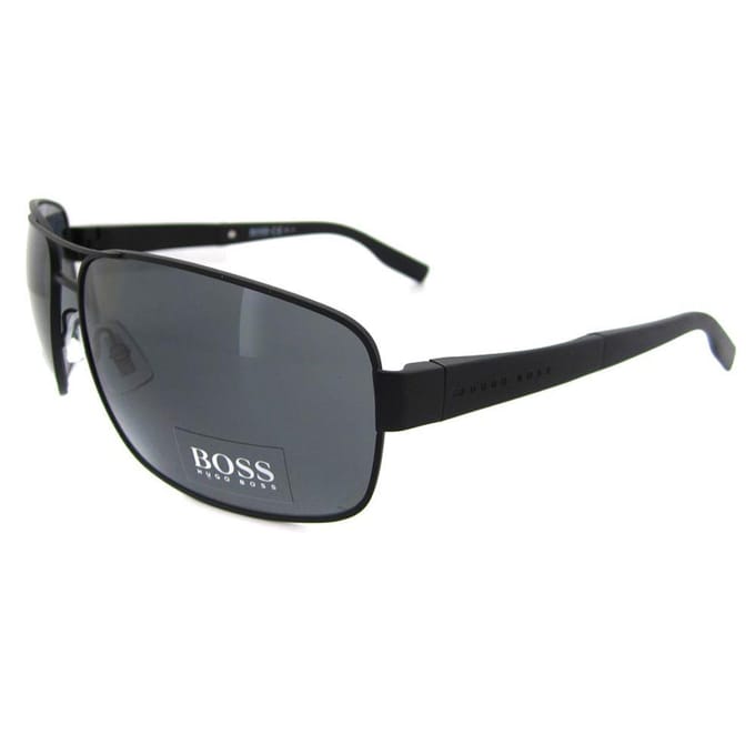 Hugo Boss BOSS 0521/S Matte black 64/15/125 MAN Zonnebrillen