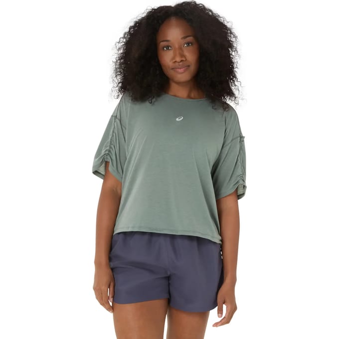 ASICS Nagino Run Hardloopshirt Dames-blauw