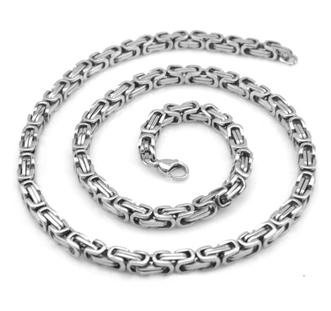 Koningsketting Heren - Stalen Ketting - Ø6mm / 55cm