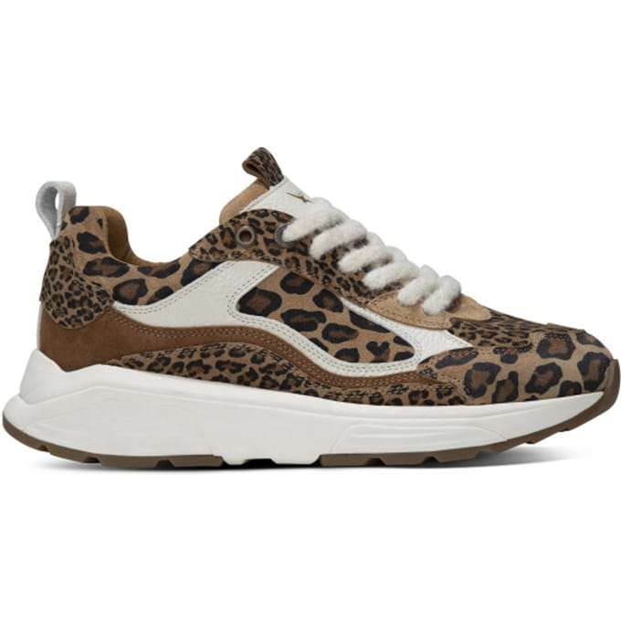 Xsensible Milau Stretchwalker Sneakers - Dames - Bruin - Maat:41