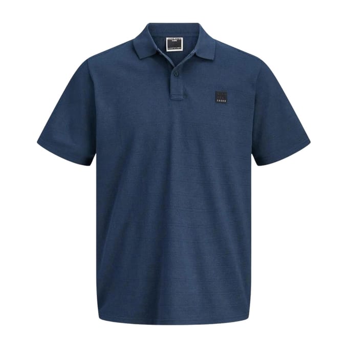 Jack & Jones Puffer Crew Neck SS Polo Heren - Maat S