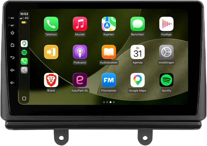 Carplay autoradio geschikt voor Fiat Doblo | 2002 t/m 2009 | Android 13 | Draadloos Apple Carplay & Android Auto | 2GB + 32GB | 8-Core processor | Davilon | 2025 model | 2002 2003 2004 2005 2006 2007 2008 2009 | Bluetooth & Wifi