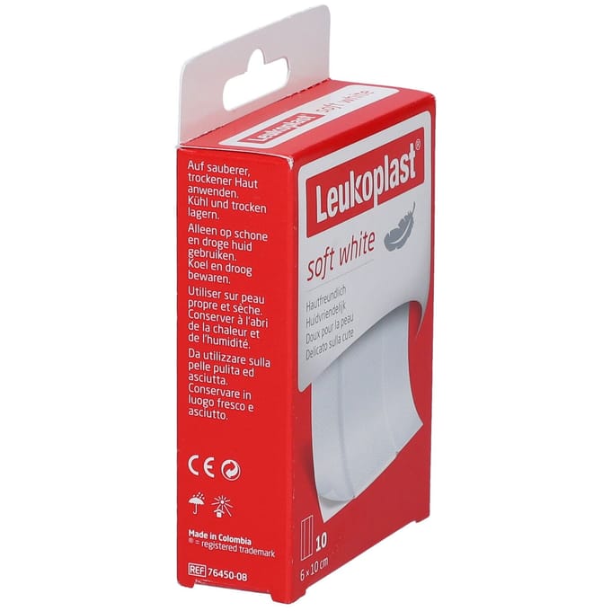 Leukoplast® Soft 6 cm x 10 Pleister