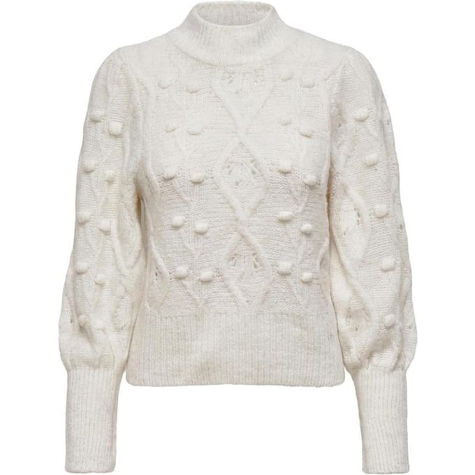 ONLY - Maat XS - ONLPOPPY L/S HIGHNECK PULLOVER KNT Dames Knits