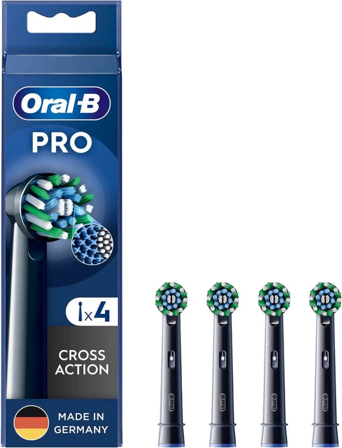Oral-B Pro - CrossAction - Opzetborstels - 4 Stuk