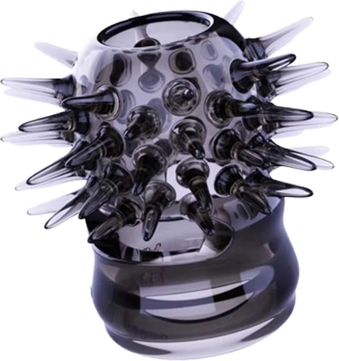 Eikel sleeve met spikes - Langer seks - One size - Penis ring - Elastisch
