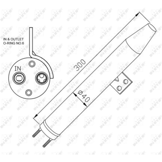 Droger, airconditioning NRF 33306