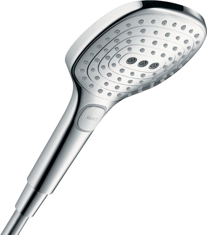 Hansgrohe Raindance Select E - Douchekop, 3 stralen, EcoSmart+, chroom 28729000