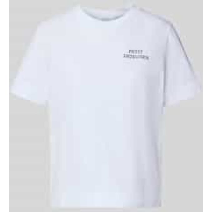 T-shirt met ronde hals