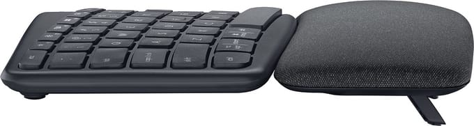 Logitech ERGO K860 - keyboard - Swiss Input Device - Toetsenbord - Zwitsers - Zwart