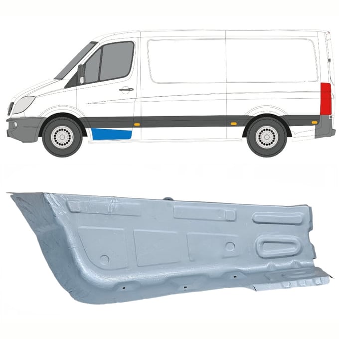 Reparatie voorste trap voor Volkswagen Crafter 2005-2017 / Links