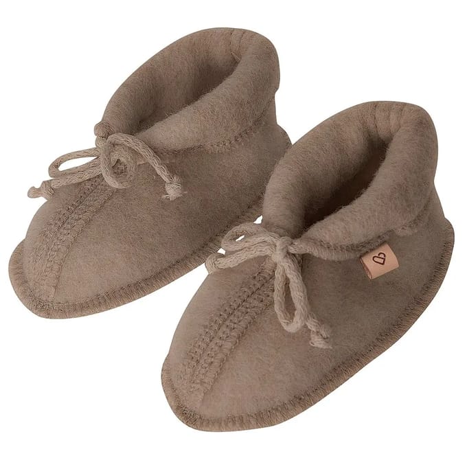 Babyslofjes van wol Zaffiro Sierra
