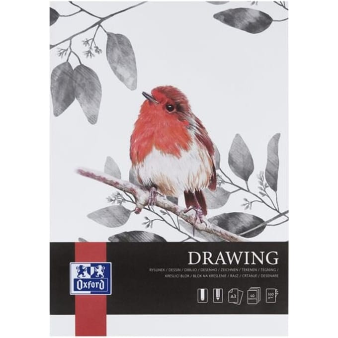 Tekenblok Oxford Drawing A3 40 vel 160 gram