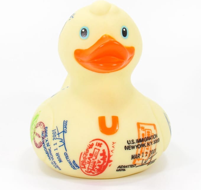 LUXURY INTERNATIONAL DUCK badeendje van BudDuck