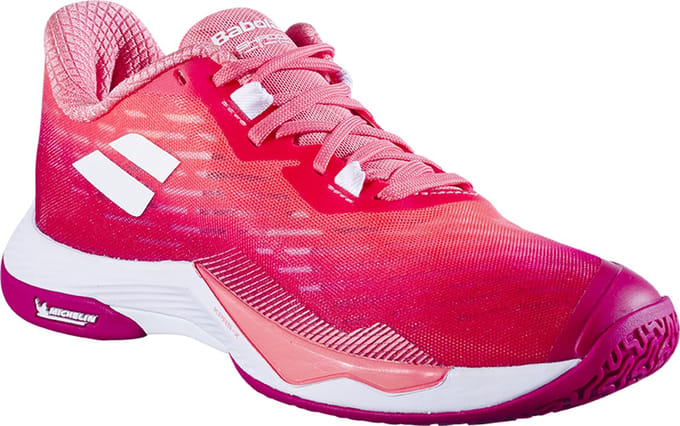 Babolat Shadow Tour 5 badmintonschoen - rood - maat 40