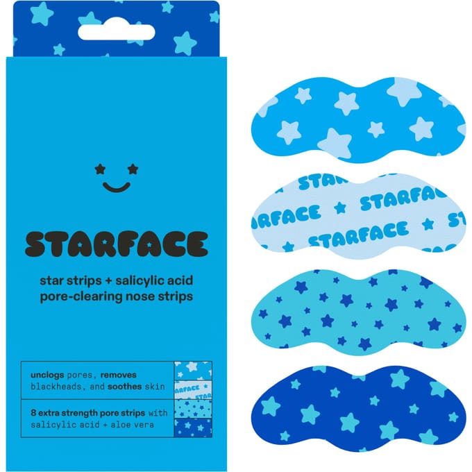 Starface Star Strips Neusstrips voor het reinigen van poriën - 8 stuks