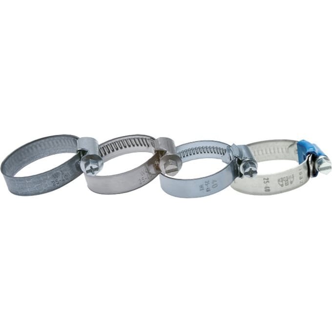 80 - 100 mm Slangklem van Rvs 304 met een 12 mm band - Norma [2 Stuks]