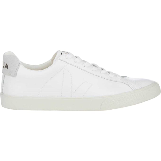 Veja Dames Esplar Leren Sneakers (Wit)