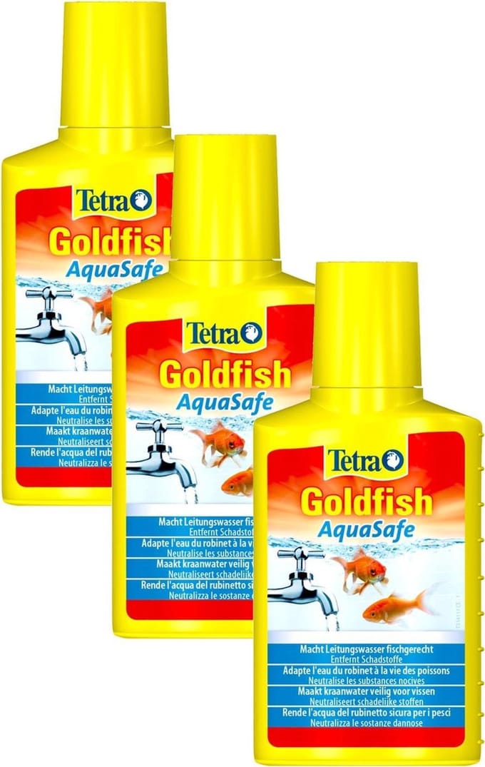 Tetra Aqua Aquasafe Goldfish - Waterverbeteraars - 3 x 100 ml