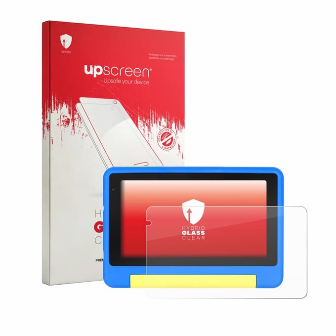 upscreen - Screenprotector voor Bufo Kids Tablet 7" - Folie Beschermfolie Beschermglas transparant
