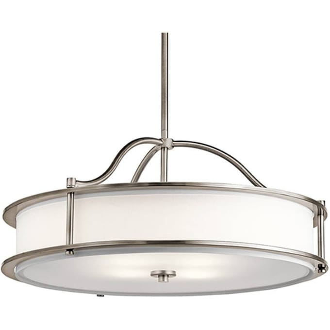 Moderne Hanglamp - Steady Lighting - Metaal - Modern - E27 - L: 61cm - Voor Binnen - Woonkamer - Eetkamer - Blauw