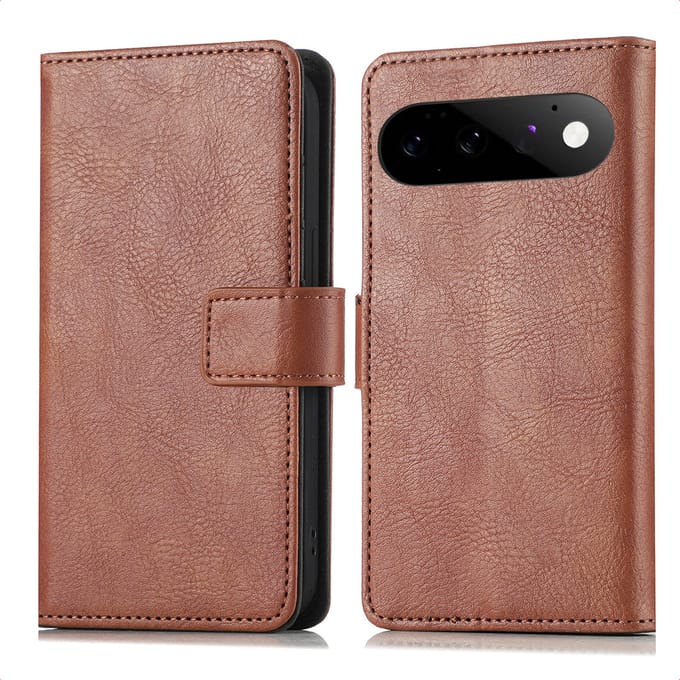 imoshion Hoesje - Geschikt voor Google Pixel 11 / 11 Pro - Luxe Bookcase - Bruin