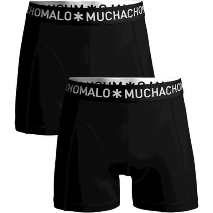 Muchachomalo Heren 2-pack boxershorts effen