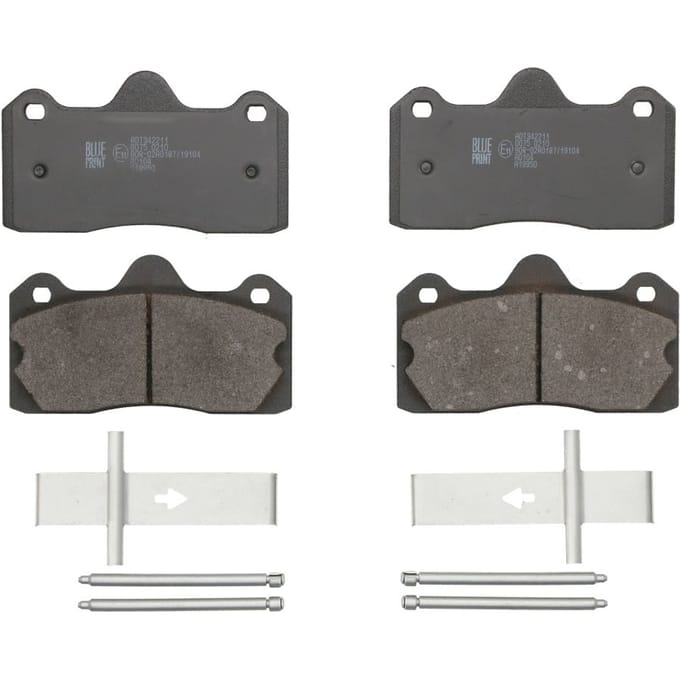 Remblokkenset, schijfrem BLUE PRINT ADT342211