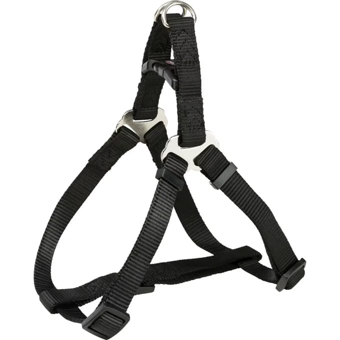 Trixie Premium One Touch harness M: 50-65 cm/20 mm black