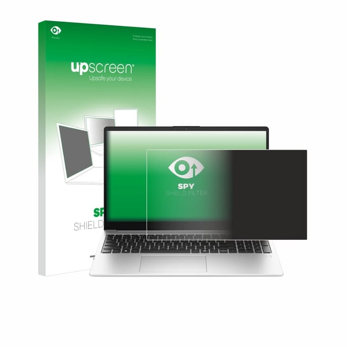upscreen - privacyscherm voor HP 255R G10 15.6" - privacy filter screenfilter Blauwlichtfilter