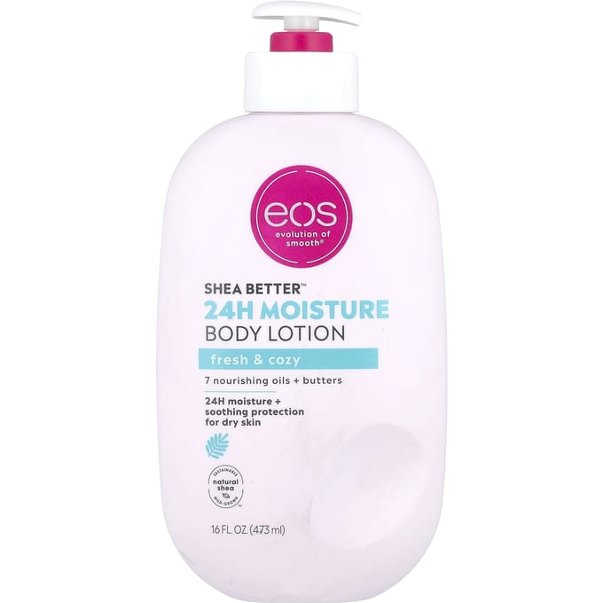 Shea Better™ 24H Hydraterende Bodylotion, Fresh & Cozy, 473 ml(16 fl oz) pink