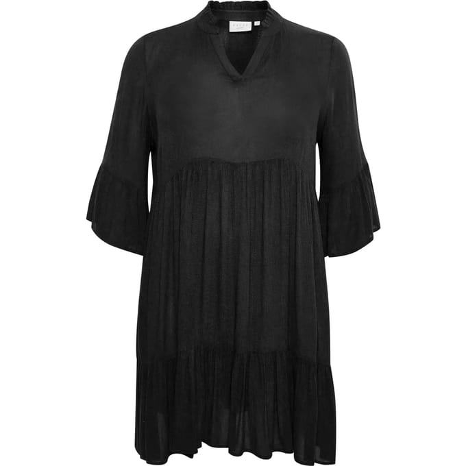 Kaffe Curve KCmariana Ami Dress Dames Jurk - Maat 46