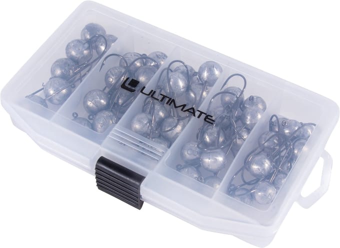 Ultimate Lead Jighead Box Heavy (14-28g) (45pcs) - Loodkop