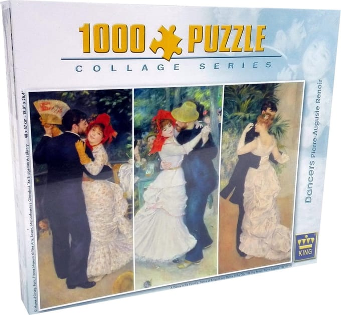 King Puzzel - De Dansers van Renoir - 1000 stukjes
