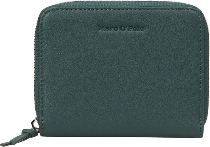 Marc O'Polo Portemonnee Ellis Zip Wallet Night pine Groen