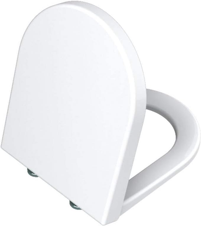 Universele Toiletzitting met SoftClose Wit - Duurzame Wc-Bril met Langzame Sluiting