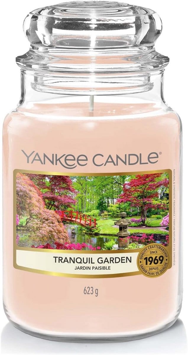 Yankee Candle Rustige Tuin – Fris Bloemig Kaars