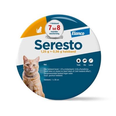 Seresto vlooienhalsband voor katten Halsband 38cm - NL