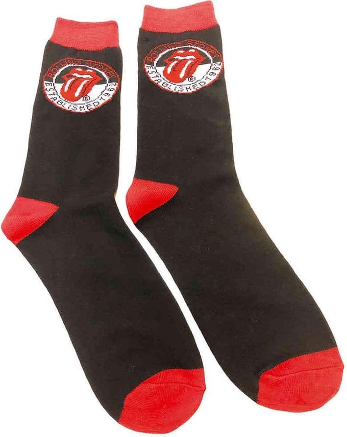 The Rolling Stones - Established Sokken - EU 41-45 - Zwart
