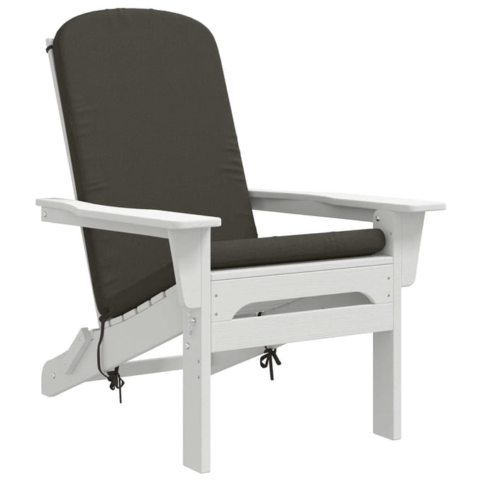 vidaXL - Zon - Ligzitzak - Kussen - GEMERT - 100% - Polyester - Antraciet