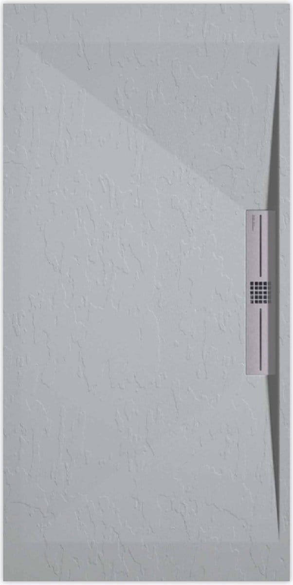 Sanifun douchebak Stone Side Gray 7035 Slate 1300 x 800 S