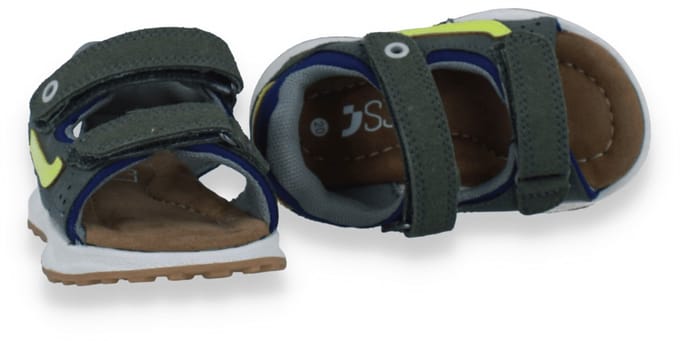 Sj Lifestyle Jongens Sandaal | Kaki | Maat: 22